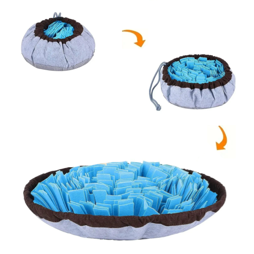 Jouet pour Chihuahua Γ renifler et gratter bleu β IdΓ©al pour stimuler et divertir votre petit chien ou chat