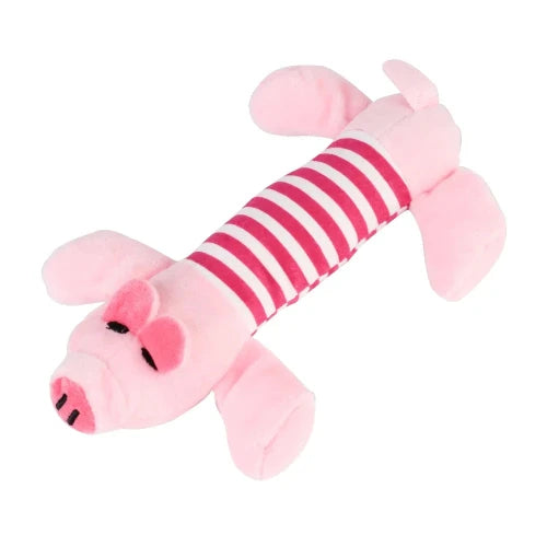 Jouet pour Chihuahua : peluche en forme de cochon rose β IdΓ©al pour occuper et divertir votre petit chien ou chat