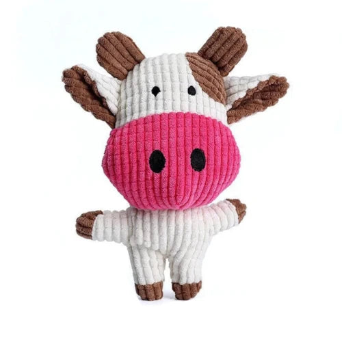 Jouet pour Chihuahua : peluche en forme de vache β IdΓ©al pour occuper et divertir votre petit chien ou chat
