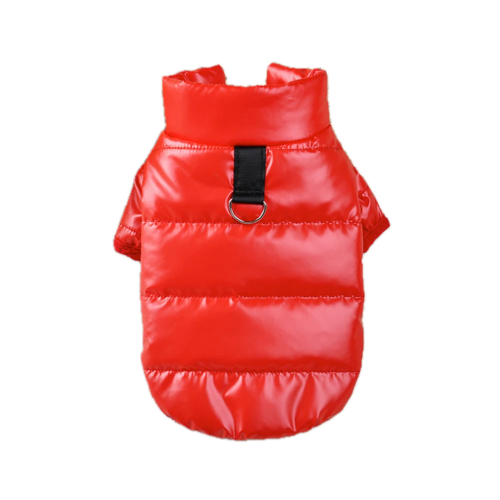 Manteau pour Chihuahua : doudoune matelassΓ©e rouge β Confortable, parfait pour protΓ©ger votre petit chien ou chat pendant les promenades