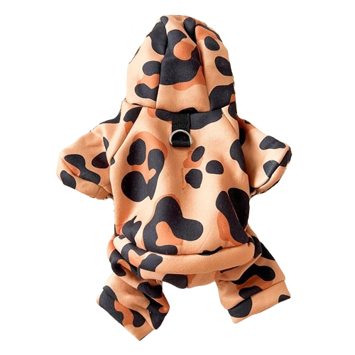 Manteau pour Chihuahua : veste camouflage orange β Confortable, parfait pour protΓ©ger votre petit chien ou chat pendant les promenades