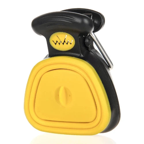 Accessoire pour Chihuahua - Pince jaune et noire pratique pour ramasser les dΓ©jections de votre petit chien ou chat