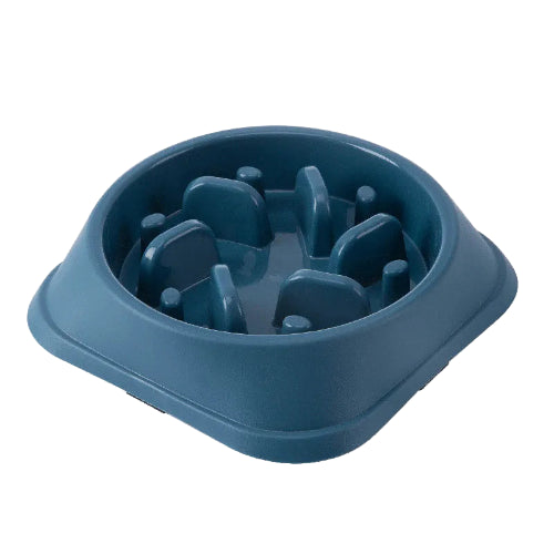 Dog Bowl: Round Anti-Gluttony