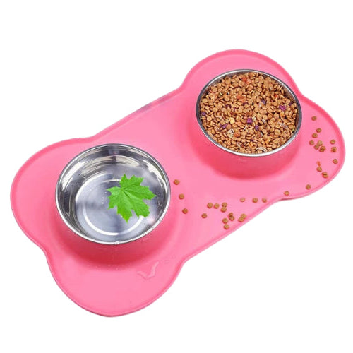 Dog Bowl: Double non-slip