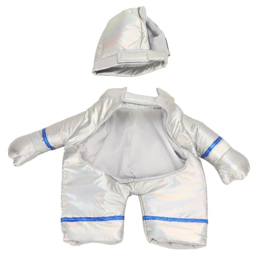 Déguisement Chihuahua : costume d’astronaute confortable et tendance, parfait pour les fêtes, évènements, anniversaires ou Halloween – taille parfaite pour les petits chiens - vue de face