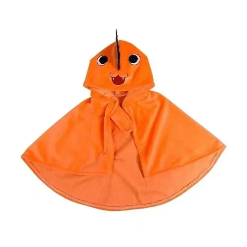 Déguisement Chihuahua : costume animé japonais avec tronçonneuse confortable et tendance, parfait pour les fêtes, évènements, anniversaires ou Halloween – taille parfaite pour les petits chiens - vue de face