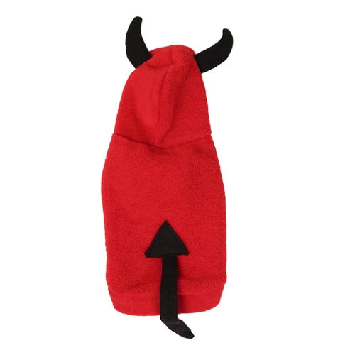DΓ©guisement Chihuahua : costume de diable rouge confortable et tendance, parfait pour les fΓͺtes, Γ©vΓ¨nements, anniversaires ou halloween β taille parfaite pour les petits chiens