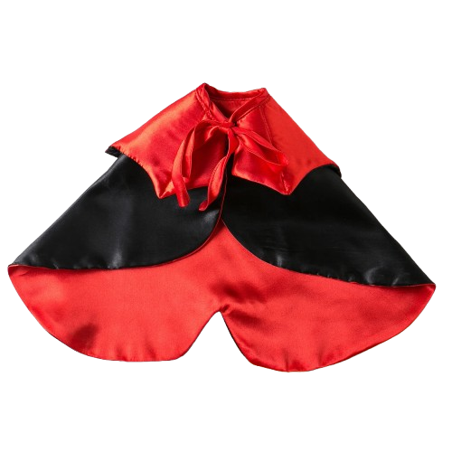 Dรฉguisement Chihuahua : costume de vampire avec cape confortable et tendance, parfait pour les fรชtes, รฉvรจnements, anniversaires, ou halloween โ taille parfaite pour les petits chiens - vue de face