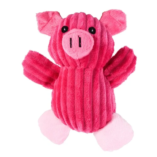 Jouet pour Chihuahua : peluche en forme de cochon rose β IdΓ©al pour occuper et divertir votre petit chien ou chat