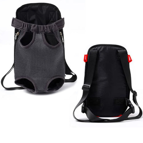 Transport : Porte-bΓ©bΓ© ventral noir pour Chihuahua β Confortable et pratique, idΓ©al pour transporter votre petit chien ou chat
