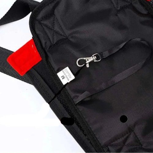 Transport : Porte-bΓ©bΓ© ventral pour Chihuahua β Confortable et pratique, idΓ©al pour transporter votre petit chien ou chat - vue des sangles
