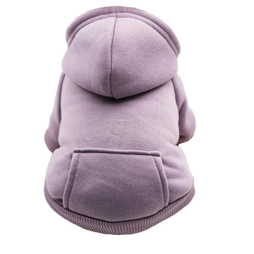 Pull Γ capuche pour Chihuahua violet β vΓͺtement parfait pour garder votre petit chien ou chat au chaud
