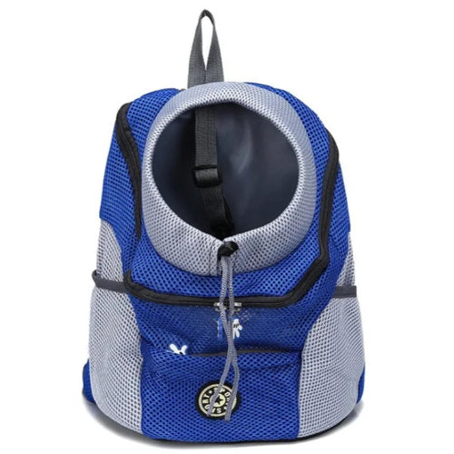 Sac Γ dos bleu et gris pour transporter votre Chihuahua β Pratique et confortable pour emmener partout votre petit chien ou chat