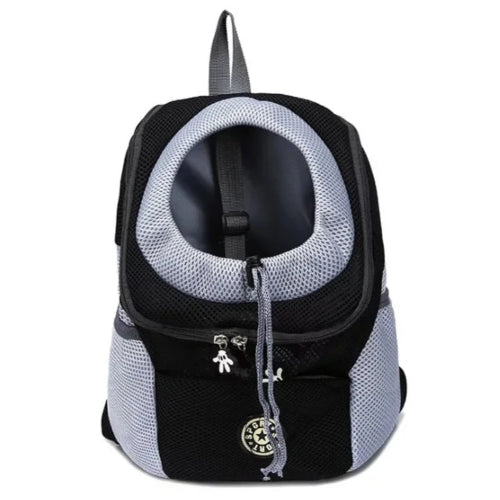 Sac Γ dos noir et gris pour transporter votre Chihuahua β Pratique et confortable pour emmener partout votre petit chien ou chat