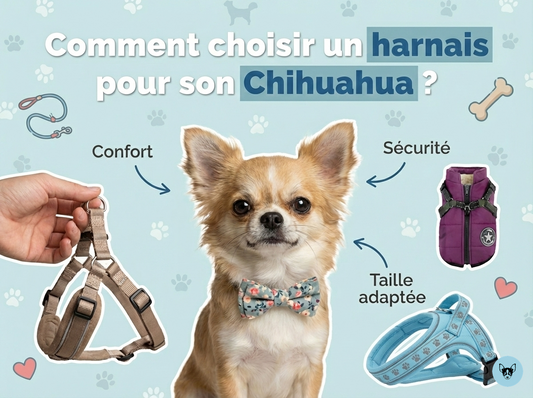 Comment choisir un harnais pour son Chihuahua ?