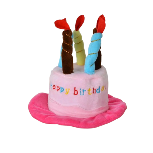 Chihuahua Costume: Birthday Cake Hat