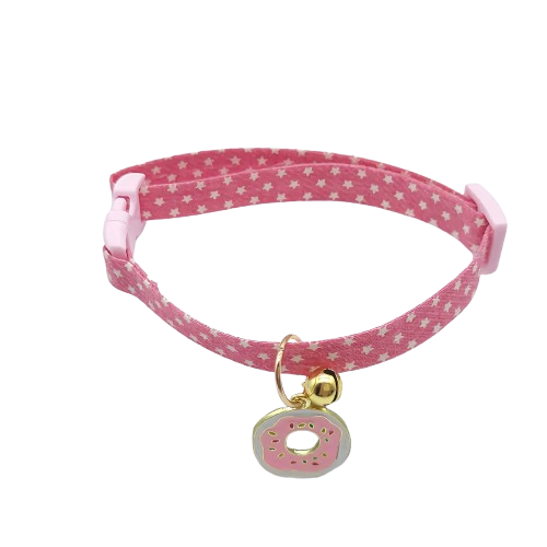Chihuahua Necklace: Pink Donut