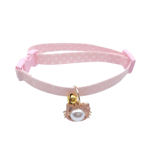 Chihuahua necklace: Hello Kitty Pink