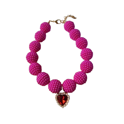 Chihuahua Necklace: Colorful Beads