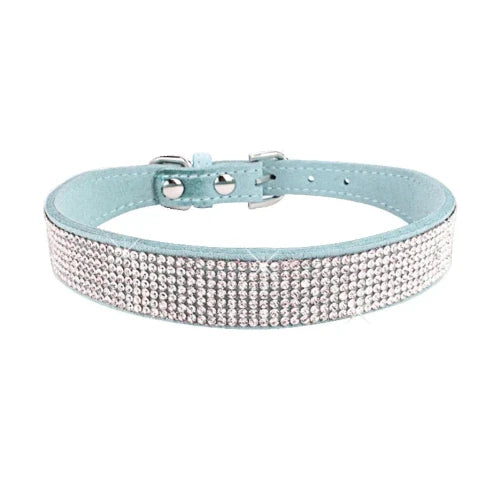 Chihuahua-Halsband: Strass-Pailletten