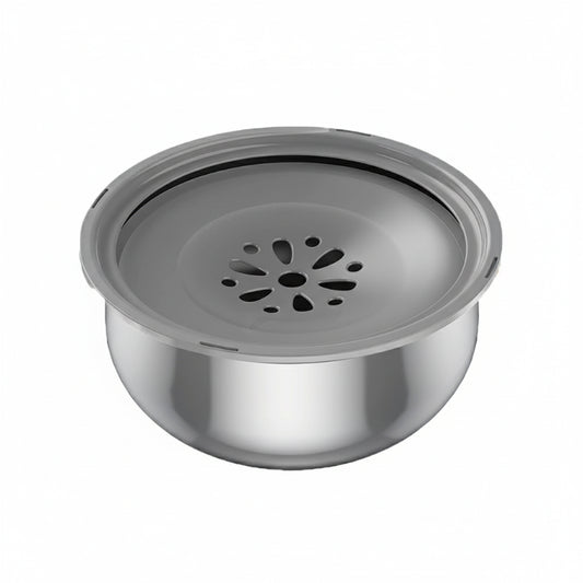 Gamelle anti éclaboussures, avec réservoir d’eau de 4,3 litres. Adaptée à tous les petits chiens et les chats. Vendue sur la boutique Mon Petit Chihuahua. 