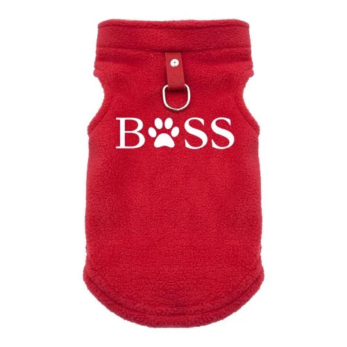 Boss Chihuahua Vest