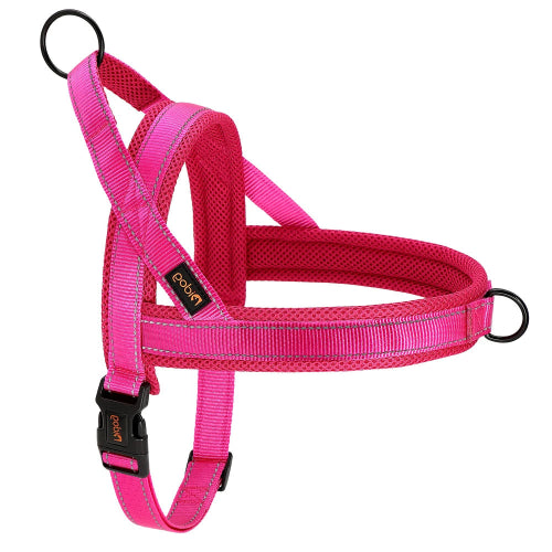 Chihuahua-Geschirr: Fuchsia Nylon