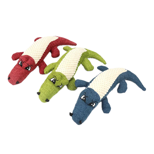 Chihuahua Toy: Plush Crocodile