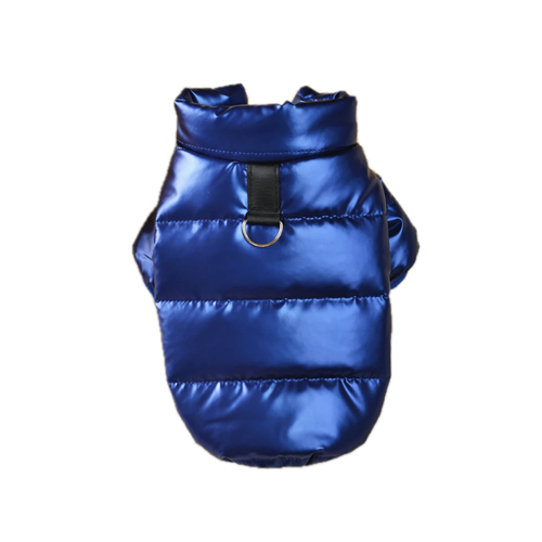 Manteau Chihuahua : Doudoune Matelassée Bleue