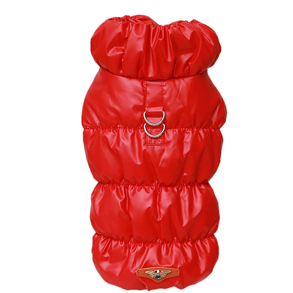 Manteau Chihuahua : Doudoune Rembourrée Rouge