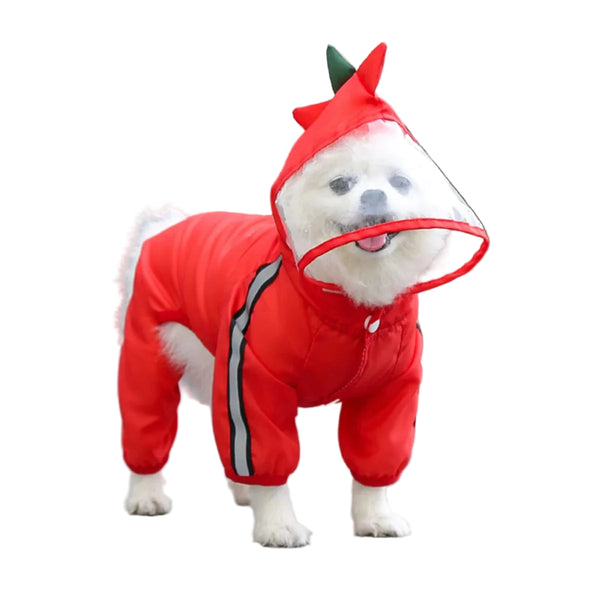 Manteau Chihuahua : Imperméable avec capuche intégrale