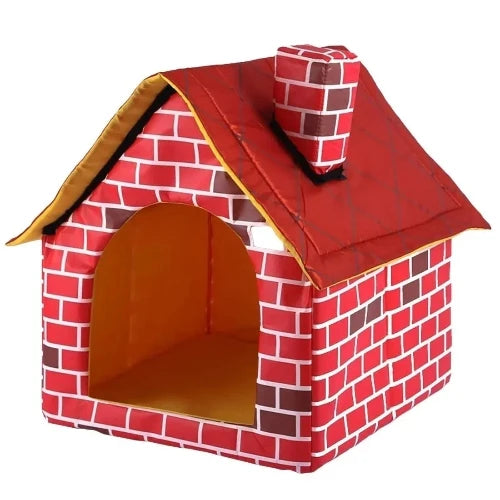 Hundehütte: Ziegelhütte