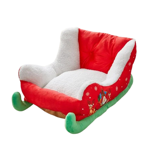 Chihuahua Basket: Christmas Sled