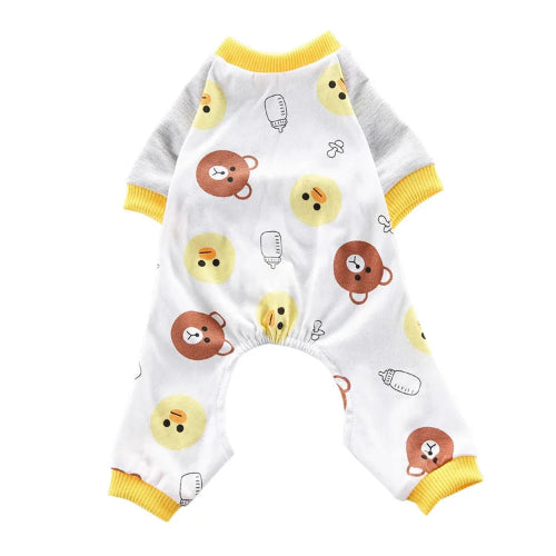 Chihuahua Pajamas: Yellow Animals