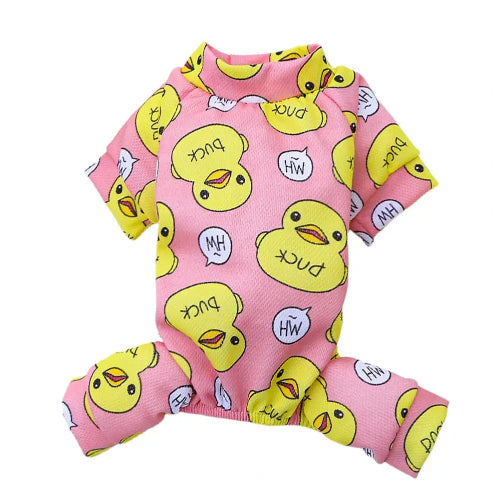 Pyjama Chihuahua : Canards Rose