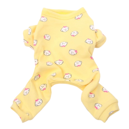 Chihuahua-Pyjamas: Kleine gelbe Hunde