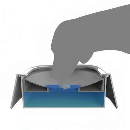 Dog Bowl: Splash-proof