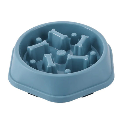 Dog Bowl: Anti-glutton Bone