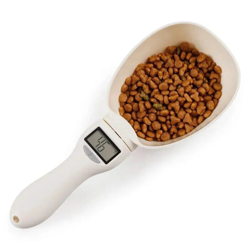 Dog Bowl: Electronic Scaled Kibble Scoop
