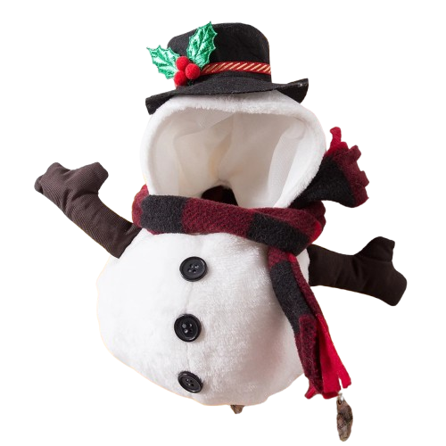 Chihuahua Costume: Snowman