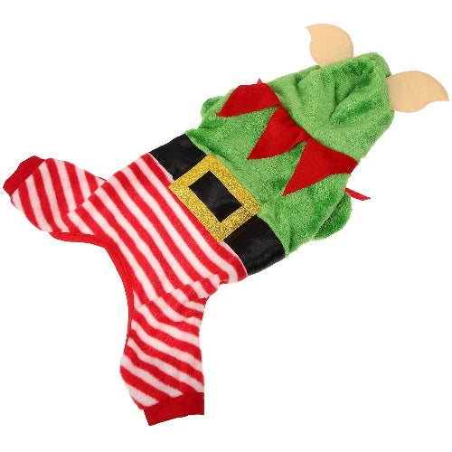 Chihuahua Costume: Christmas Elf