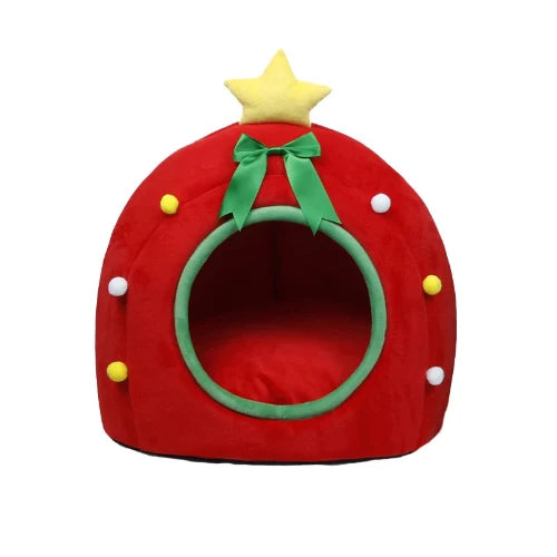 Hundehütte: Weihnachtsball