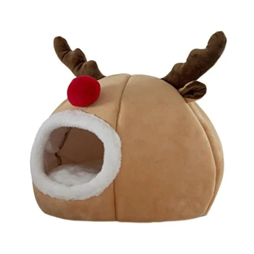 Hundehütte: Weihnachtsrentier