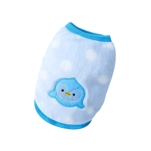 Chihuahua Pullover: Pinguinblau