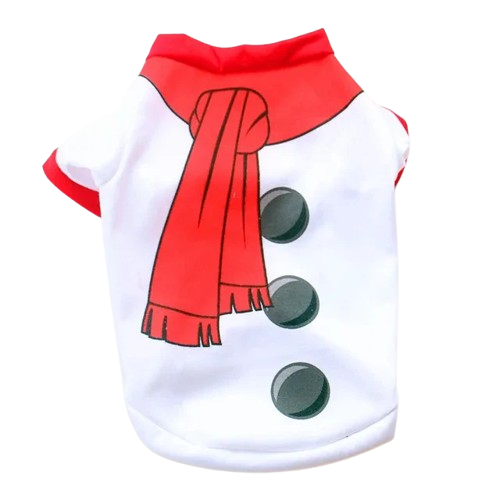 Chihuahua Pullover: Schneemann