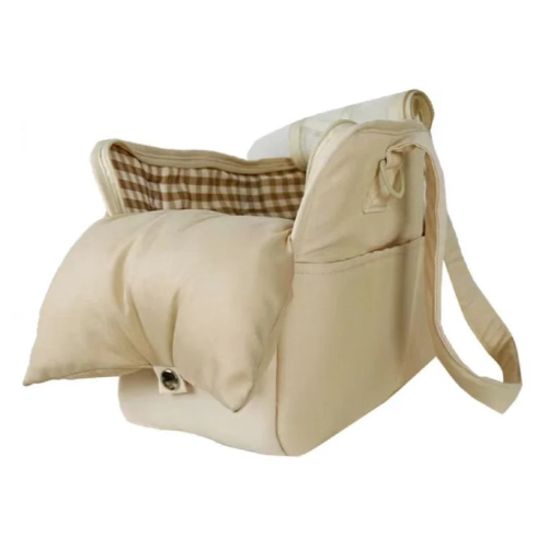 Chihuahua Transport: Checkered Bag